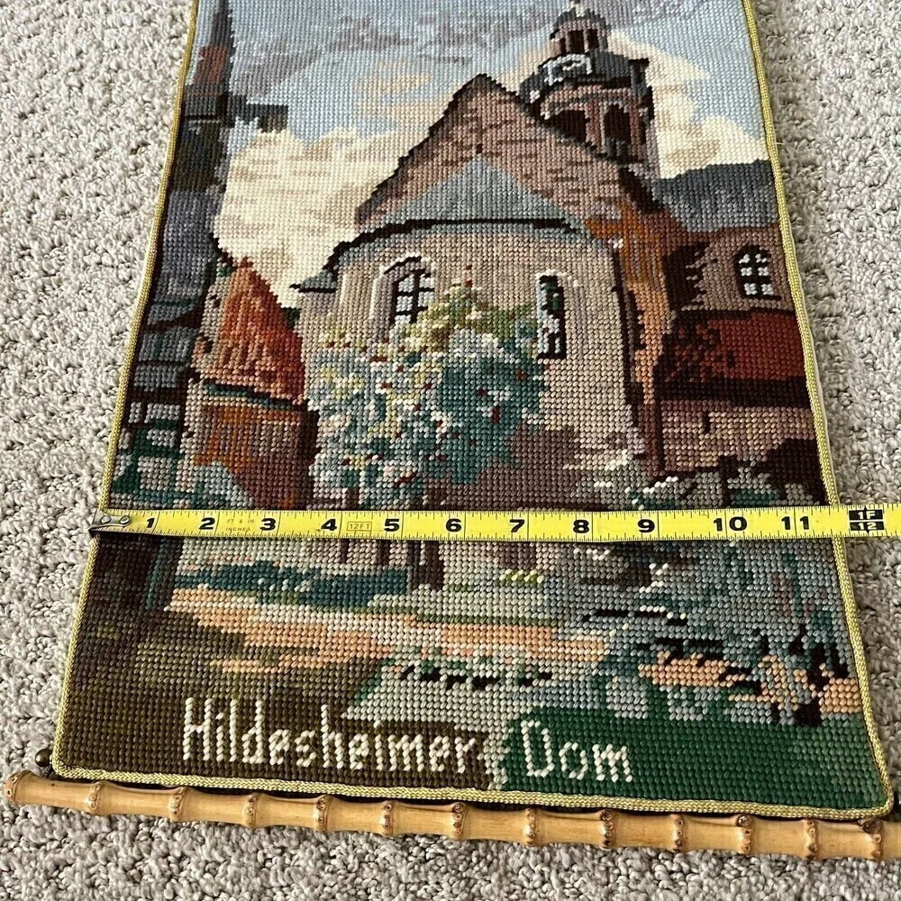 Hildesheimer Dom Cathedral Germany St Mary's Needlepoint Rosebush Hildesheim